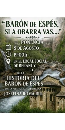PONENCIA "BARÓN DE ESPÉS, SI A OBARRA VAS...."